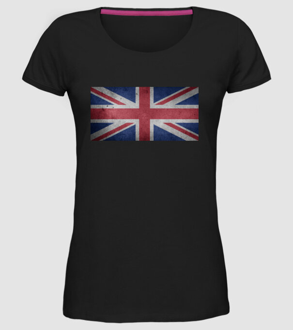 UNITED KINGDOM model negru pe tricou