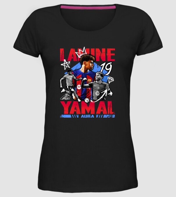 Yamal tribute model negru pe tricou
