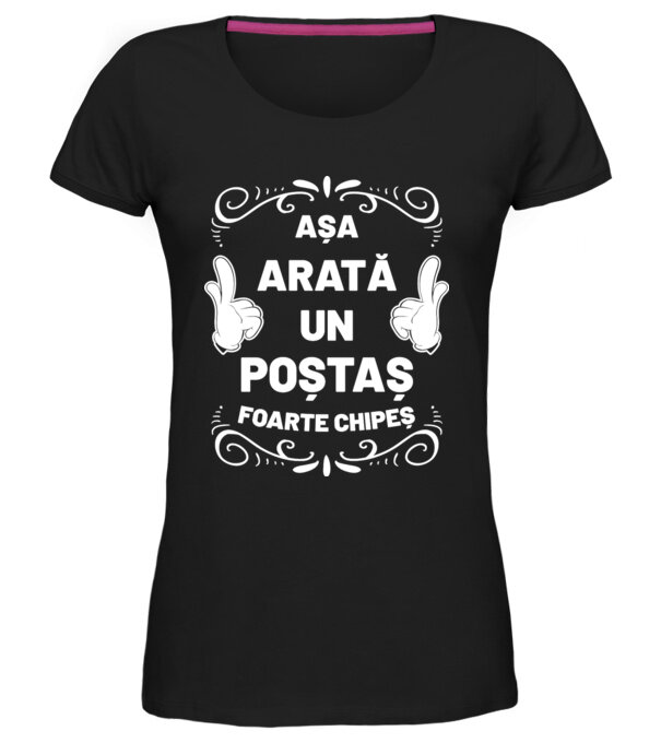  model  pe tricou