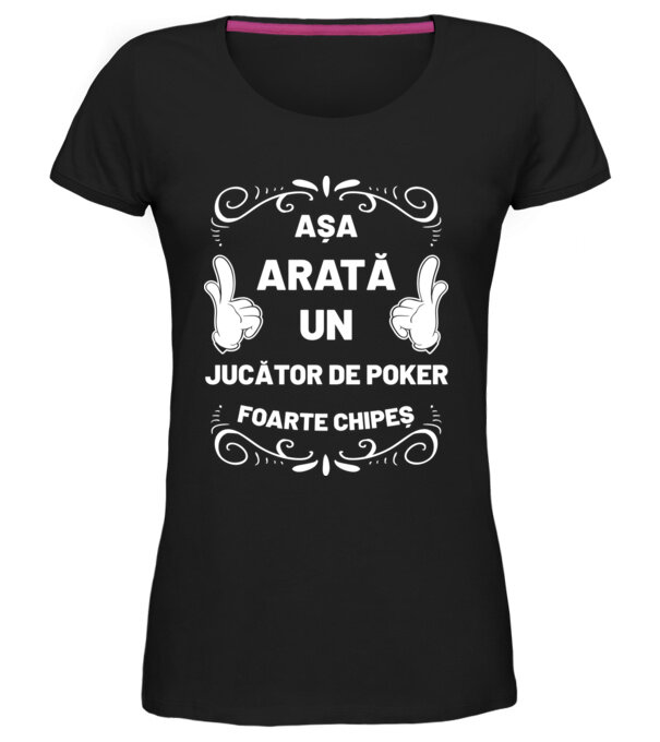  model  pe tricou