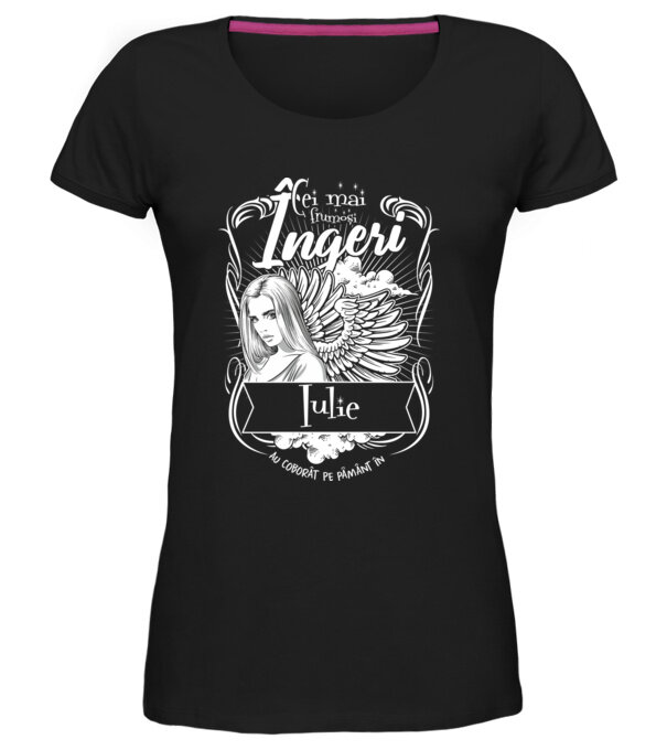  model  pe tricou