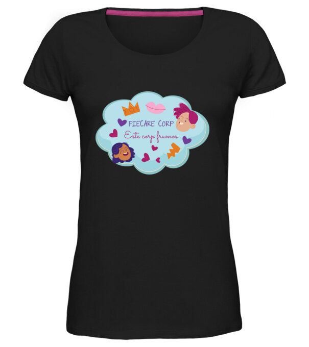  model  pe tricou