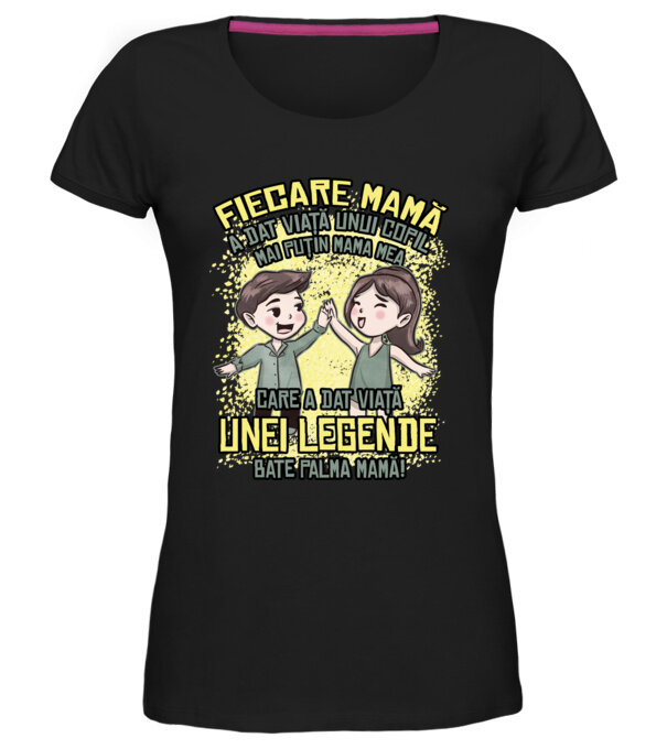  model  pe tricou