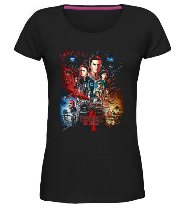  model  pe tricou