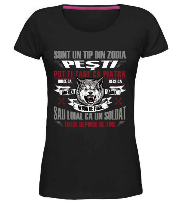  model  pe tricou