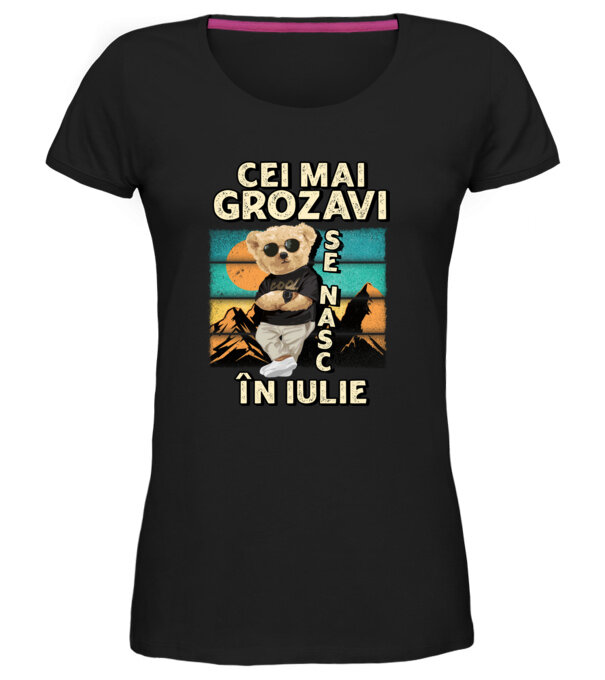  model  pe tricou
