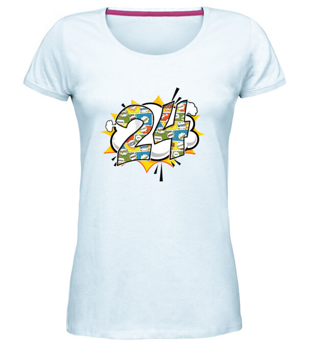  model  pe tricou