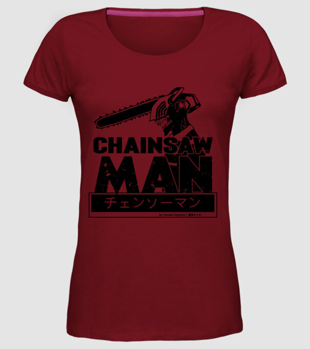 CSM - Chainsaw Man model bordo pe tricou