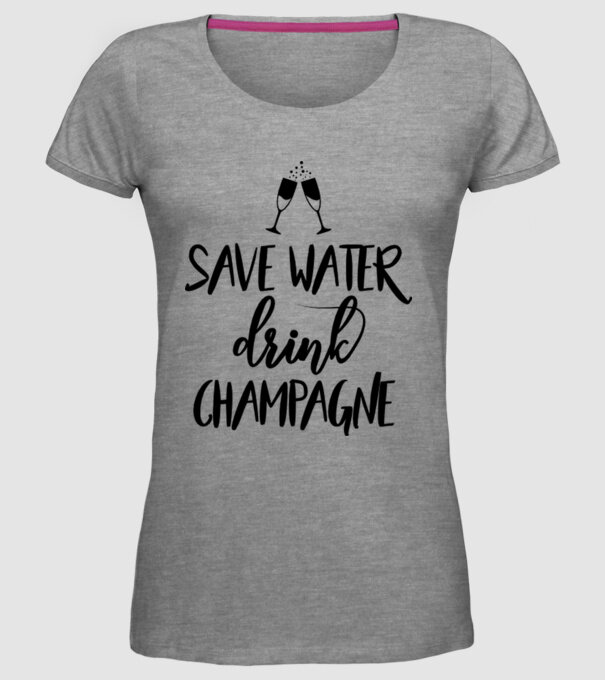 Bea șampanie model gri pe tricou