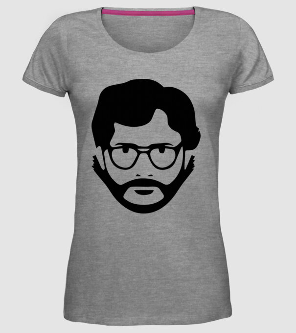 professor simple model gri pe tricou