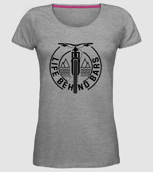 Life behind bars model gri pe tricou