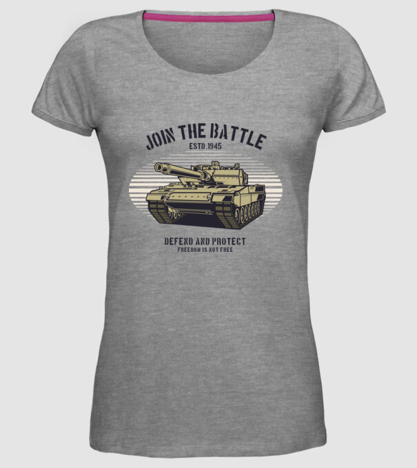 Tancuri model gri pe tricou