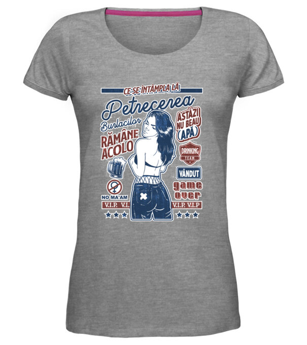  model  pe tricou