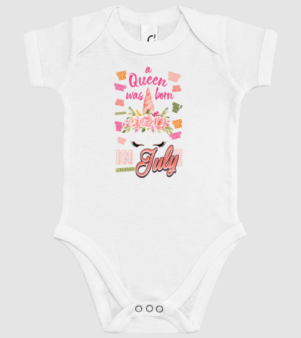 A queen was born in JÚLIUS model alb pe tricou
