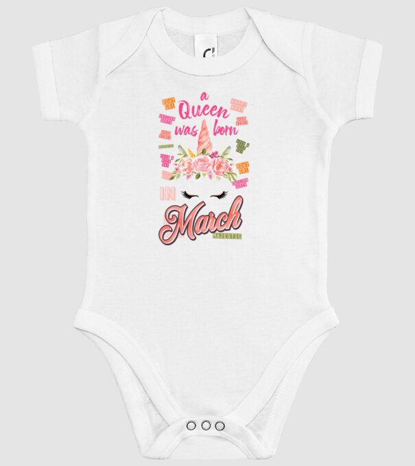 A queen was born in MÁRCIUS model alb pe tricou
