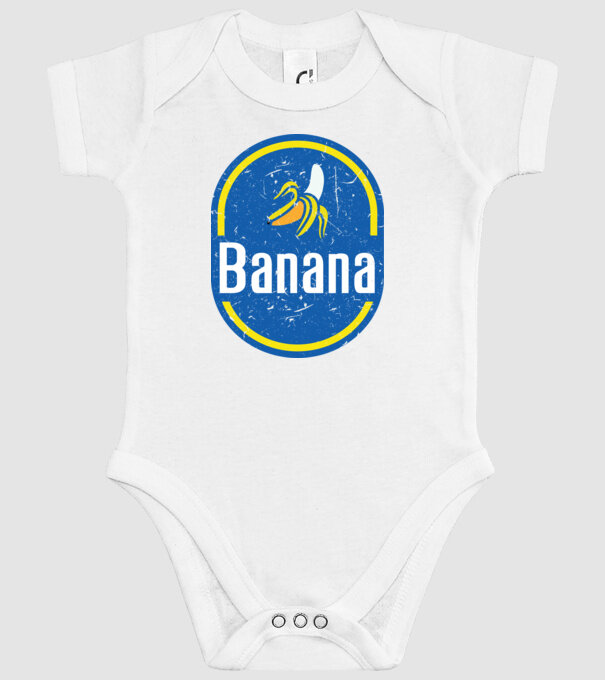 Banane carnaval model alb pe tricou