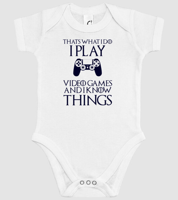 Gaming of Thrones model alb pe tricou