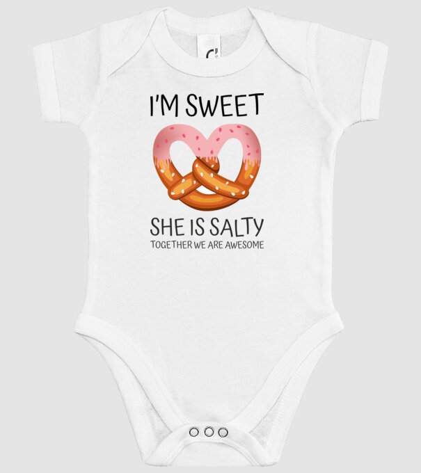Sweet Friend model alb pe tricou