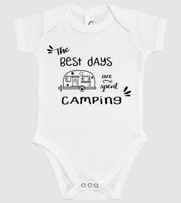 The best days model alb pe tricou