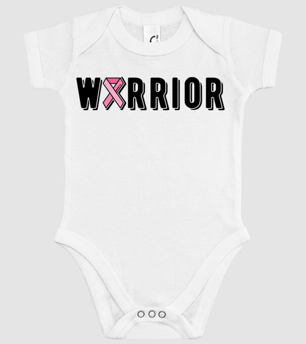 Warrior model alb pe tricou