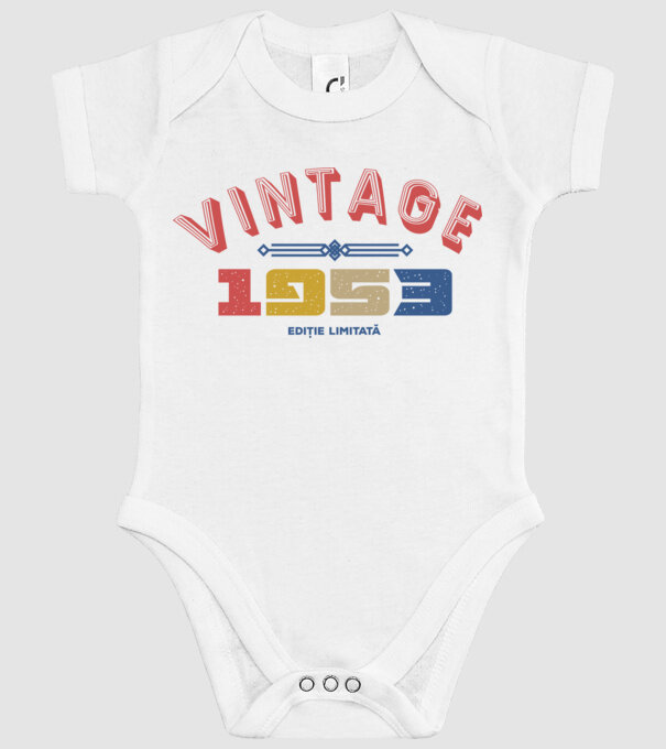 1953 Ediție limitată model alb pe tricou
