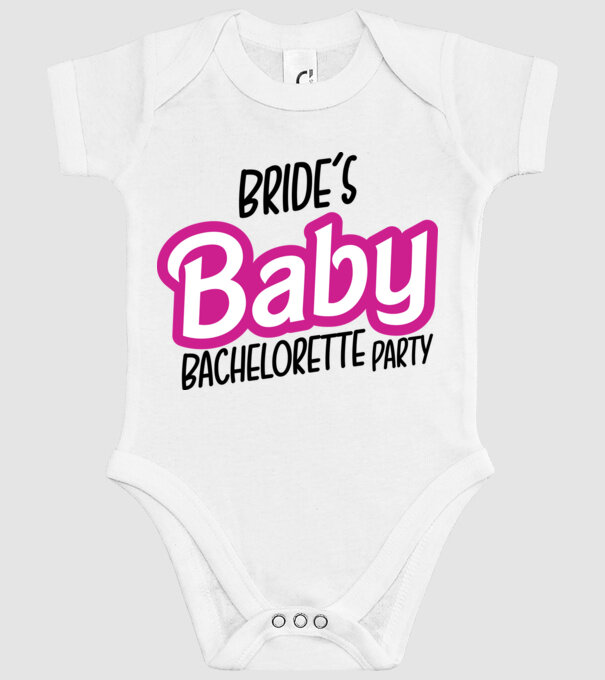 Bride Barbies baby model alb pe tricou