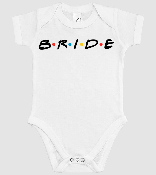 Bride Friends style drk model alb pe tricou