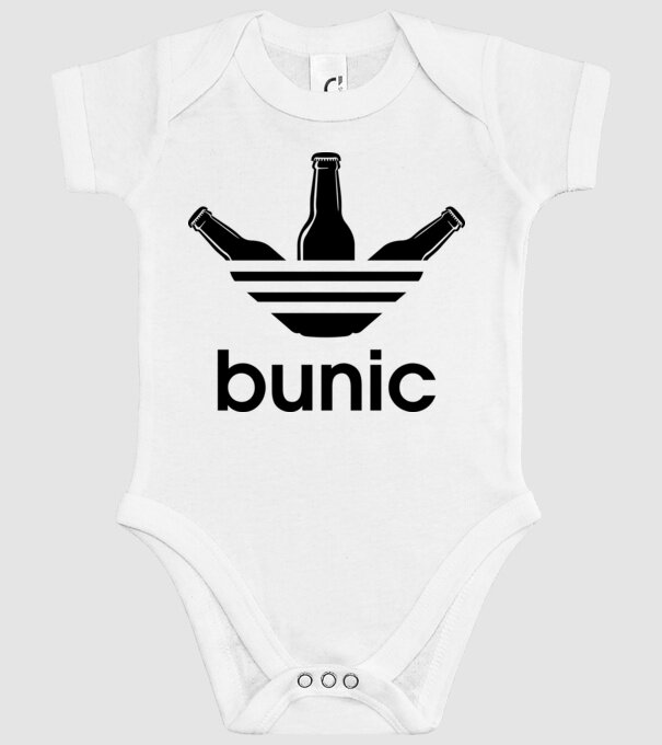 Bunicdidas model alb pe tricou