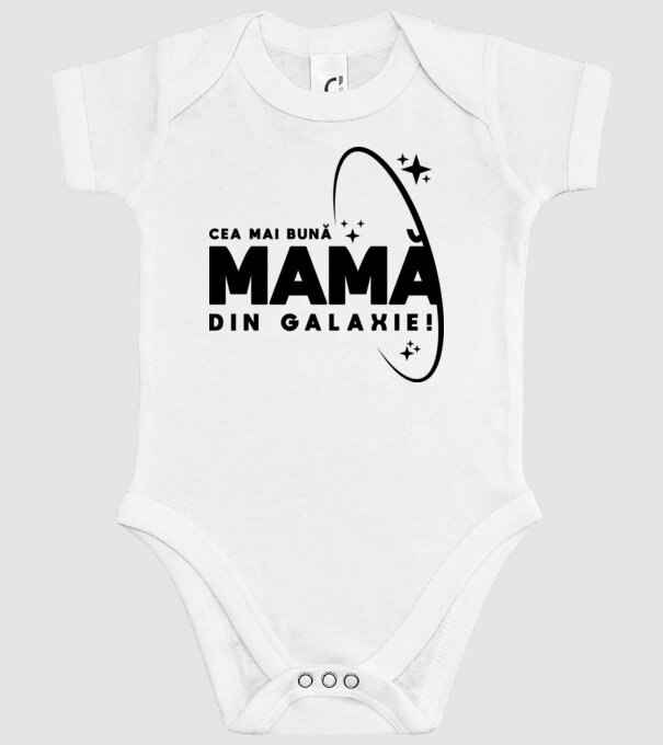 Cea mai bună bunică din Galaxie! model alb pe tricou