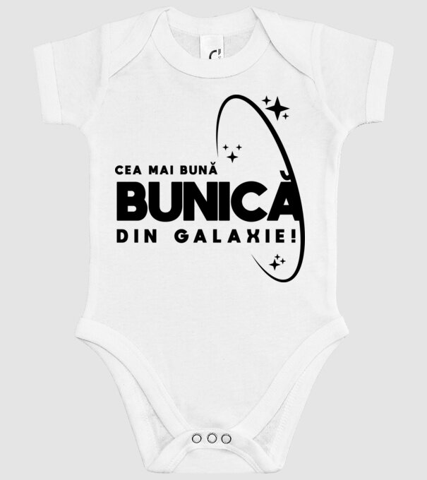 Cea mai bună mamă din Galaxie! model alb pe tricou