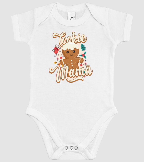 Cookie mamă model alb pe tricou