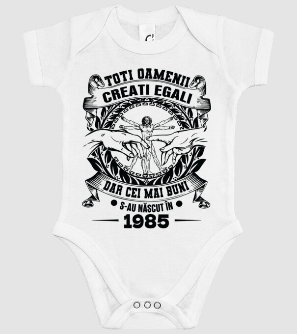 Da Vinci 40 1985 model alb pe tricou