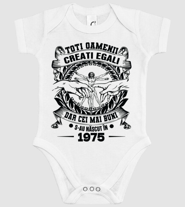 Da Vinci 50 1975 model alb pe tricou