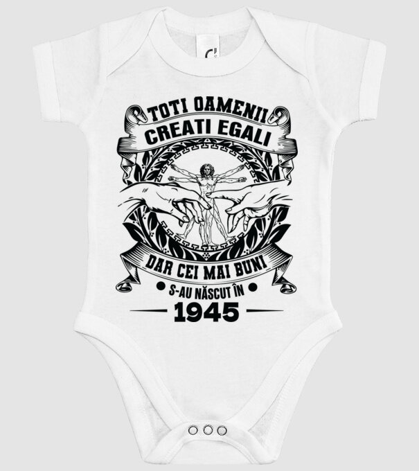 Da Vinci 80 1945 model alb pe tricou