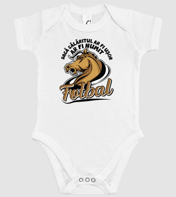 dacă călăritul ar fi ușor ar fi numit fotbal model alb pe tricou
