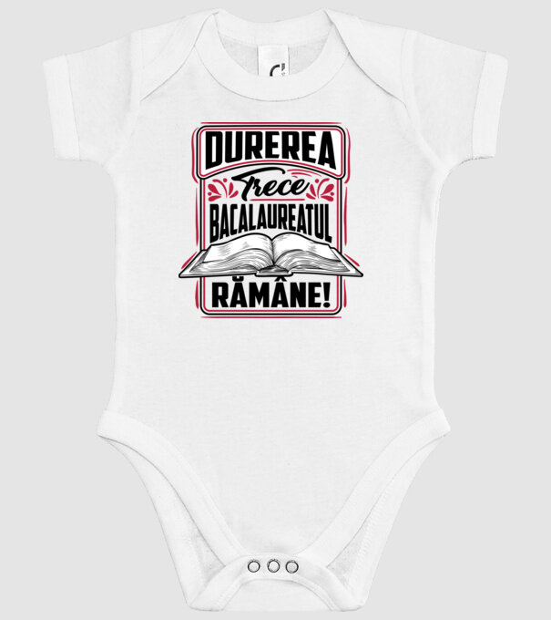 Durerea trece_bacalaureatul rămâne model alb pe tricou