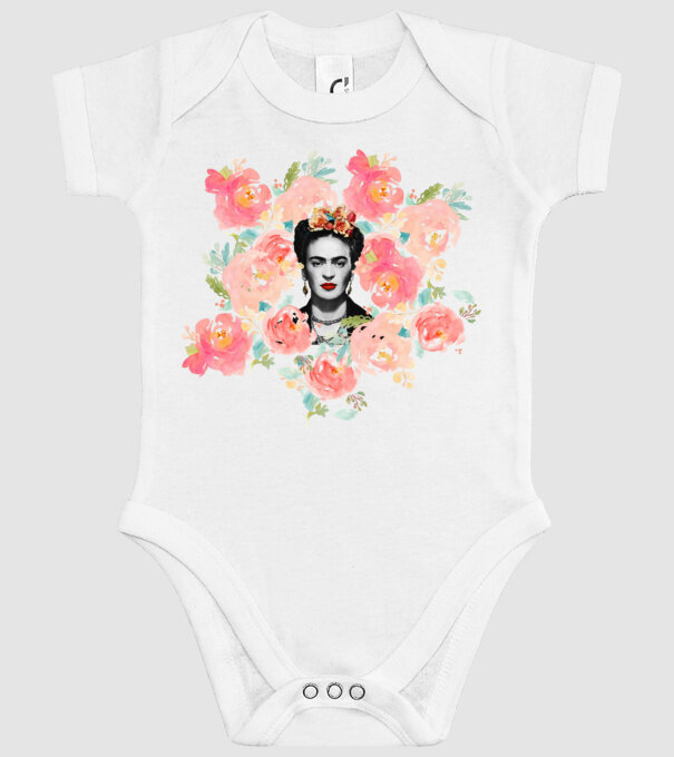 Frida Kahlo 2 model alb pe tricou