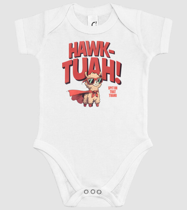 hawk tuah llama spit on that thang model alb pe tricou