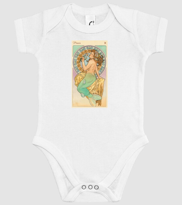 Horoscop Tarot PESTI model alb pe tricou