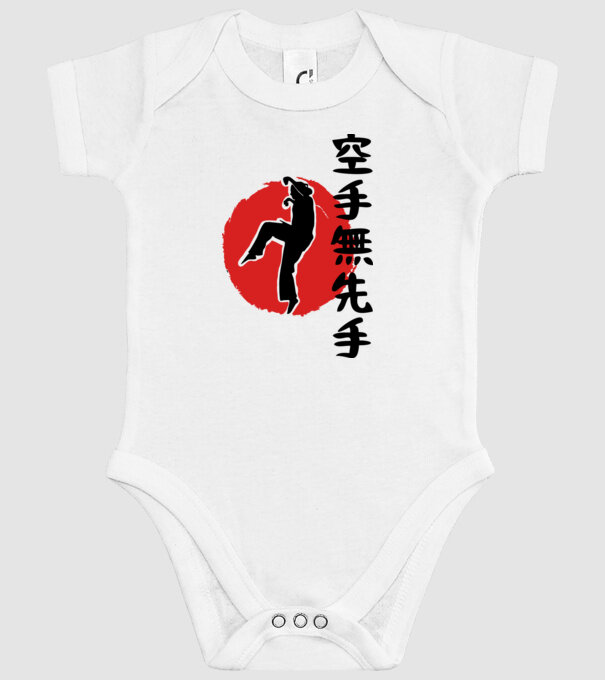 Larusso training japan model alb pe tricou