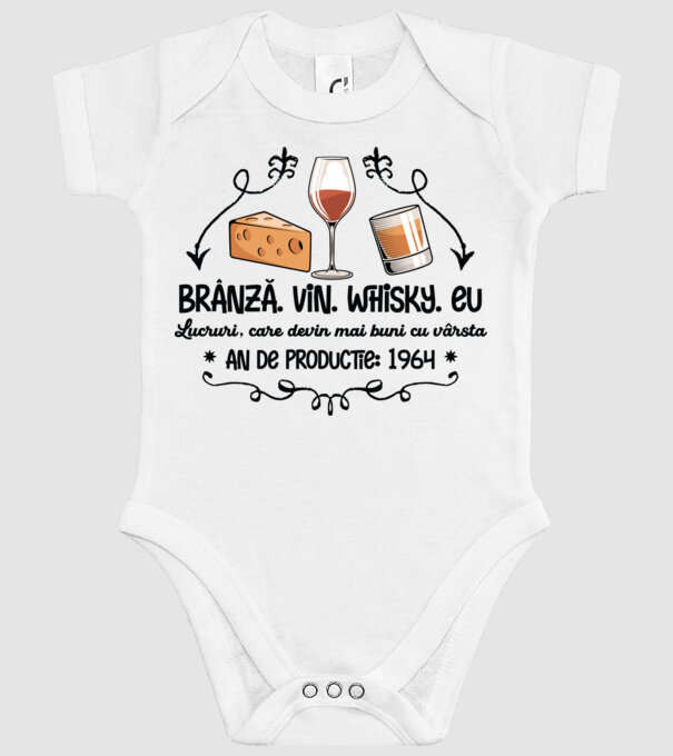 Lucruri, care devin mai buni cu vârsta 1964 60 de ani model alb pe tricou
