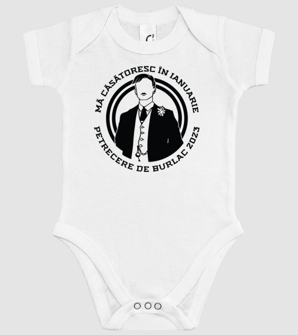 mă căsătoresc în ianuarie model alb pe tricou