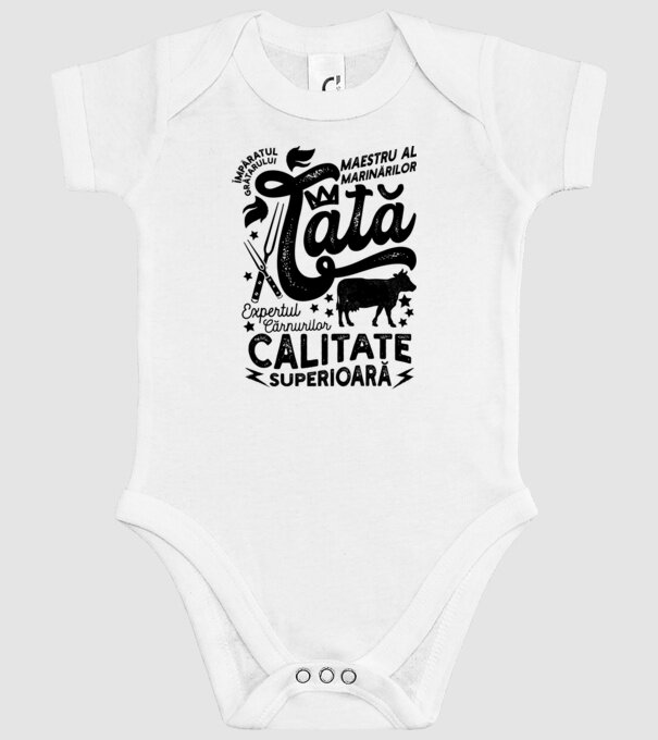 Împăratul grătarului, maestru al marinărilor, expertul cărnurilor - tată - Calitate superioară model alb pe tricou