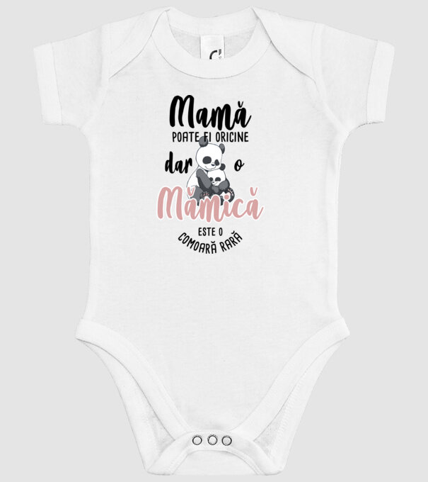 mamă poate fi oricine, dar o mămică este o comoară rară model alb pe tricou