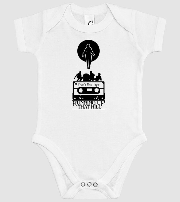 maxs mix tape stranger things model alb pe tricou