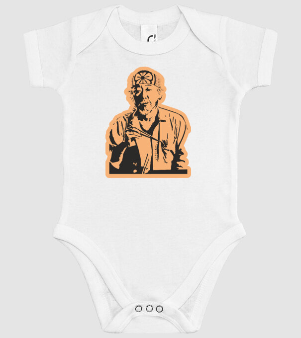 Mister miyagi cobra kai model alb pe tricou