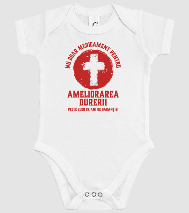 Nu doar medicament pentru ameliorarea durerii, peste 2000 de ani de garanție! model alb pe tricou