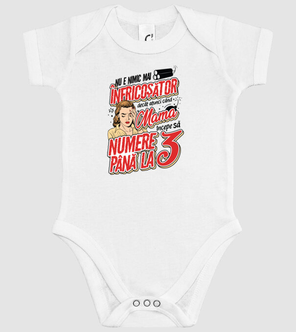 Nu e nimic mai înfricoșător decât model alb pe tricou