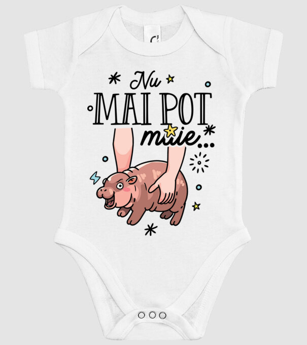 Nu mai pot muie... model alb pe tricou