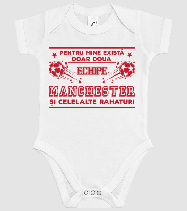 Pentru mine există doar două echipe, Manchester și celelalte rahaturi model alb pe tricou